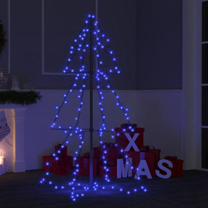 Árvore de Natal em cone 160 LEDs 78x120 cm interior e exterior