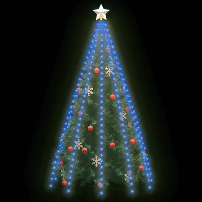 Cordão de luzes para árvore de Natal 250 luzes LED 250 cm