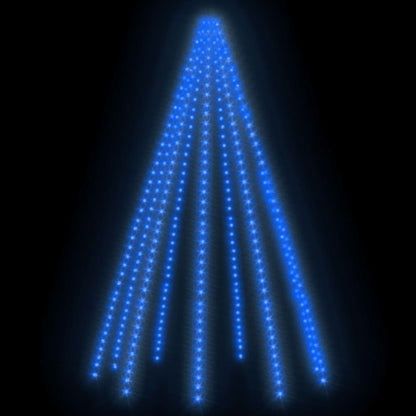 Cordão de luzes árvore de Natal 400 luzes LED 400 cm azul