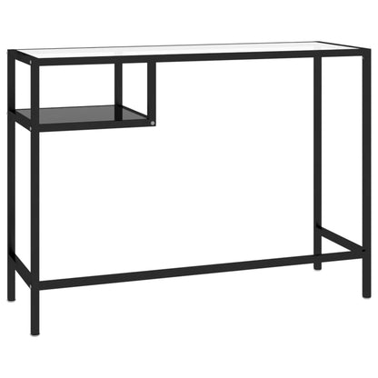 Mesa de computador vidro 100x36x74 cm preto