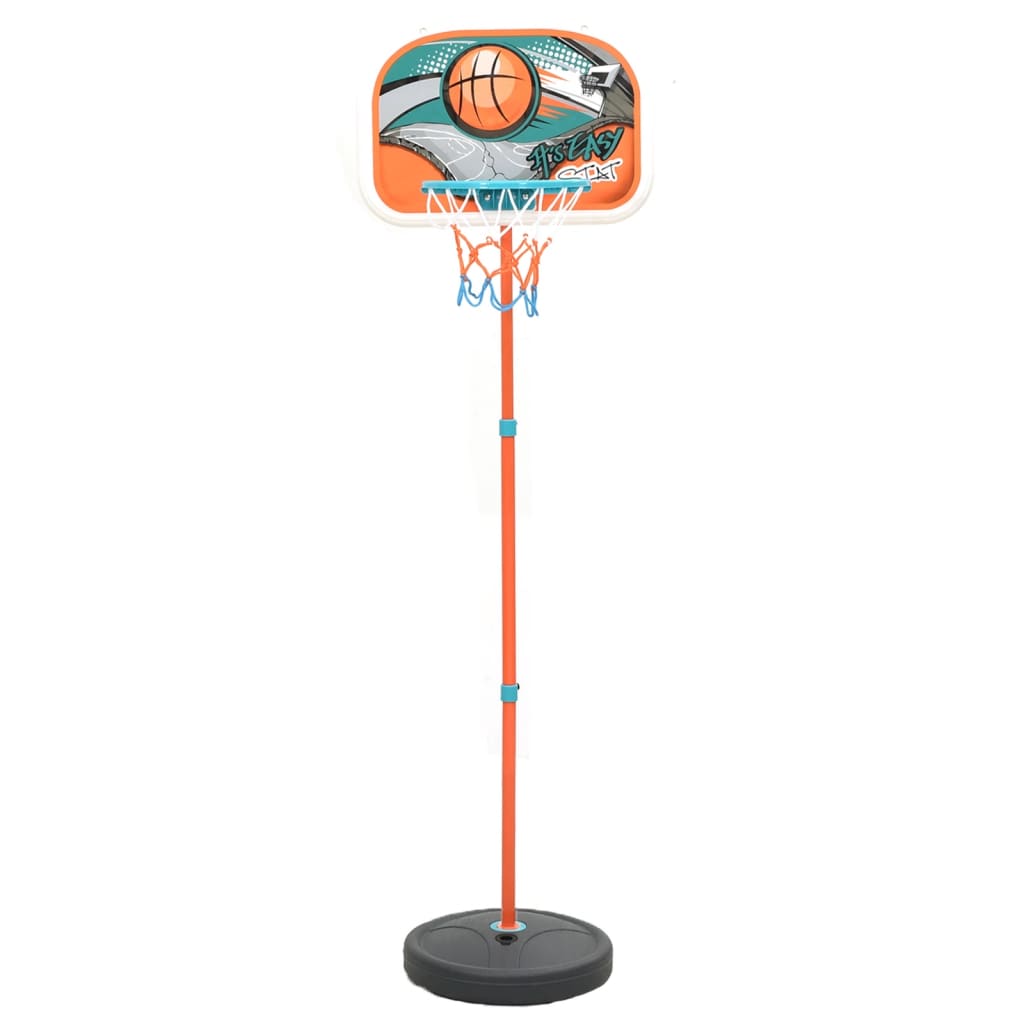 Conjunto jogo de basquetebol portátil ajustável 133-160 cm