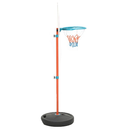 Conjunto jogo de basquetebol portátil ajustável 133-160 cm