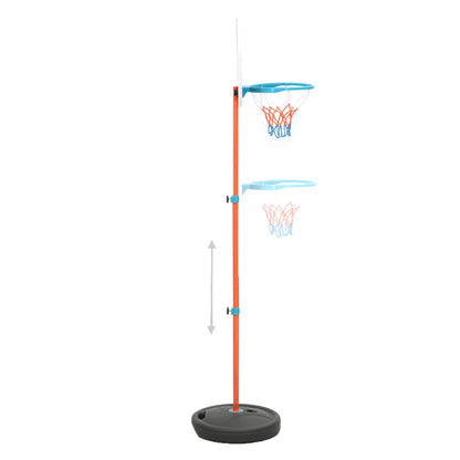 Conjunto jogo de basquetebol portátil ajustável 133-160 cm