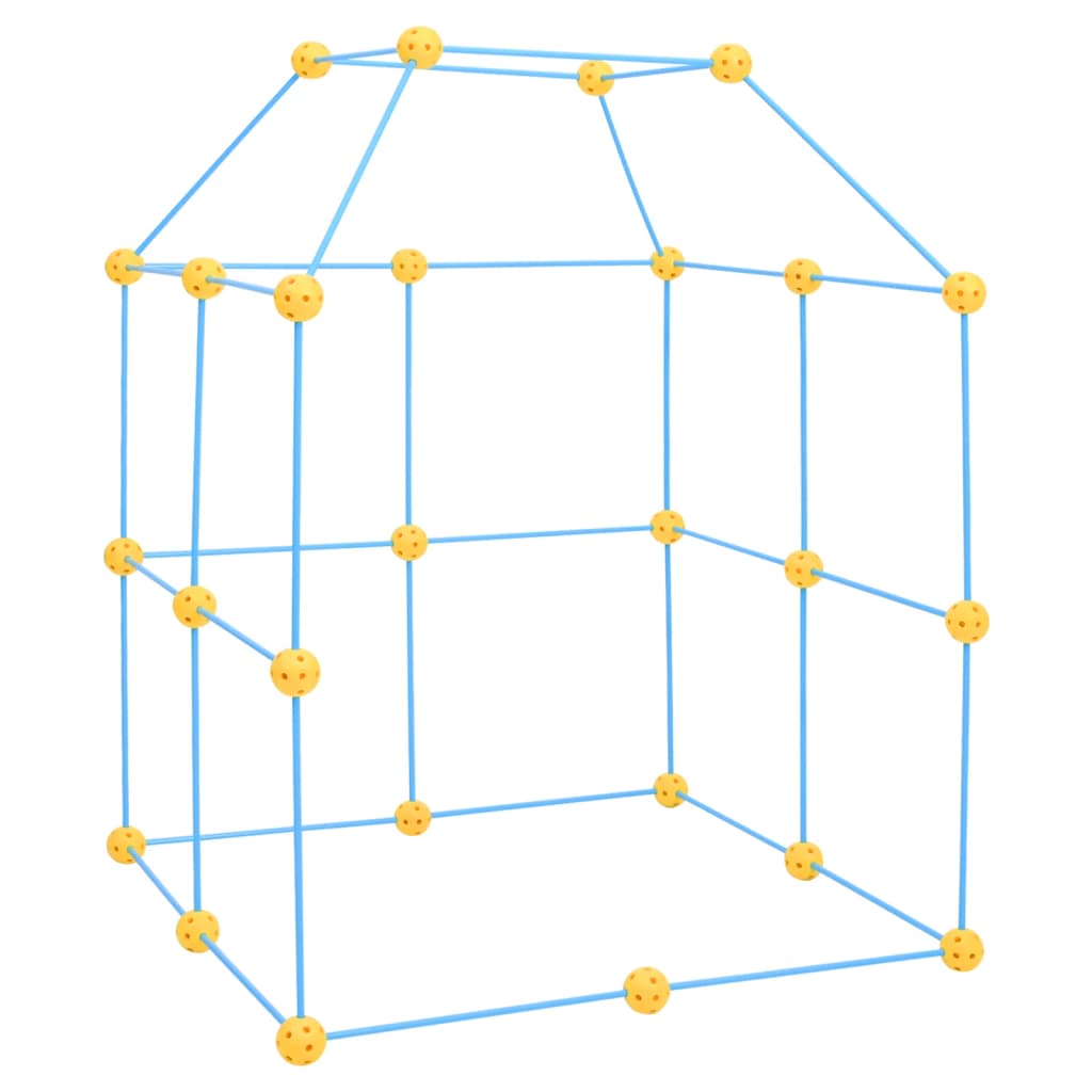 72 pcs kit de construção de forte para crianças