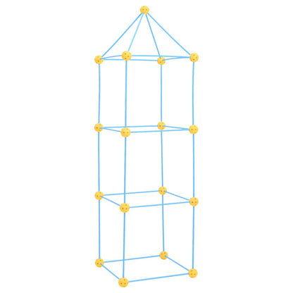 72 pcs kit de construção de forte para crianças