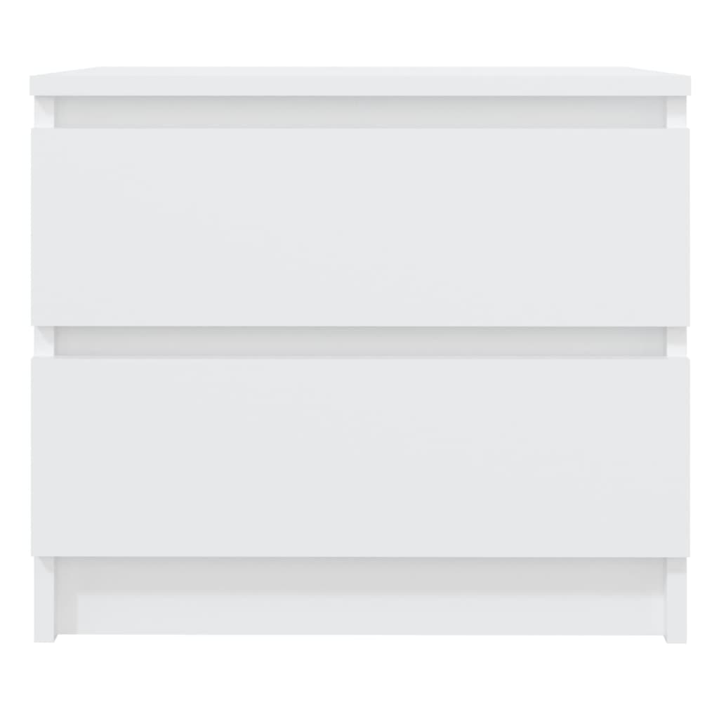 Mesa de cabeceira 50x39x43,5 cm contraplacado branco