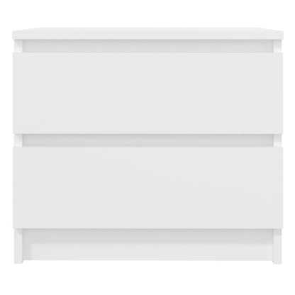 Mesa de cabeceira 50x39x43,5 cm contraplacado branco