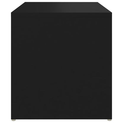 Mesa de apoio 59x36x38 cm contraplacado preto