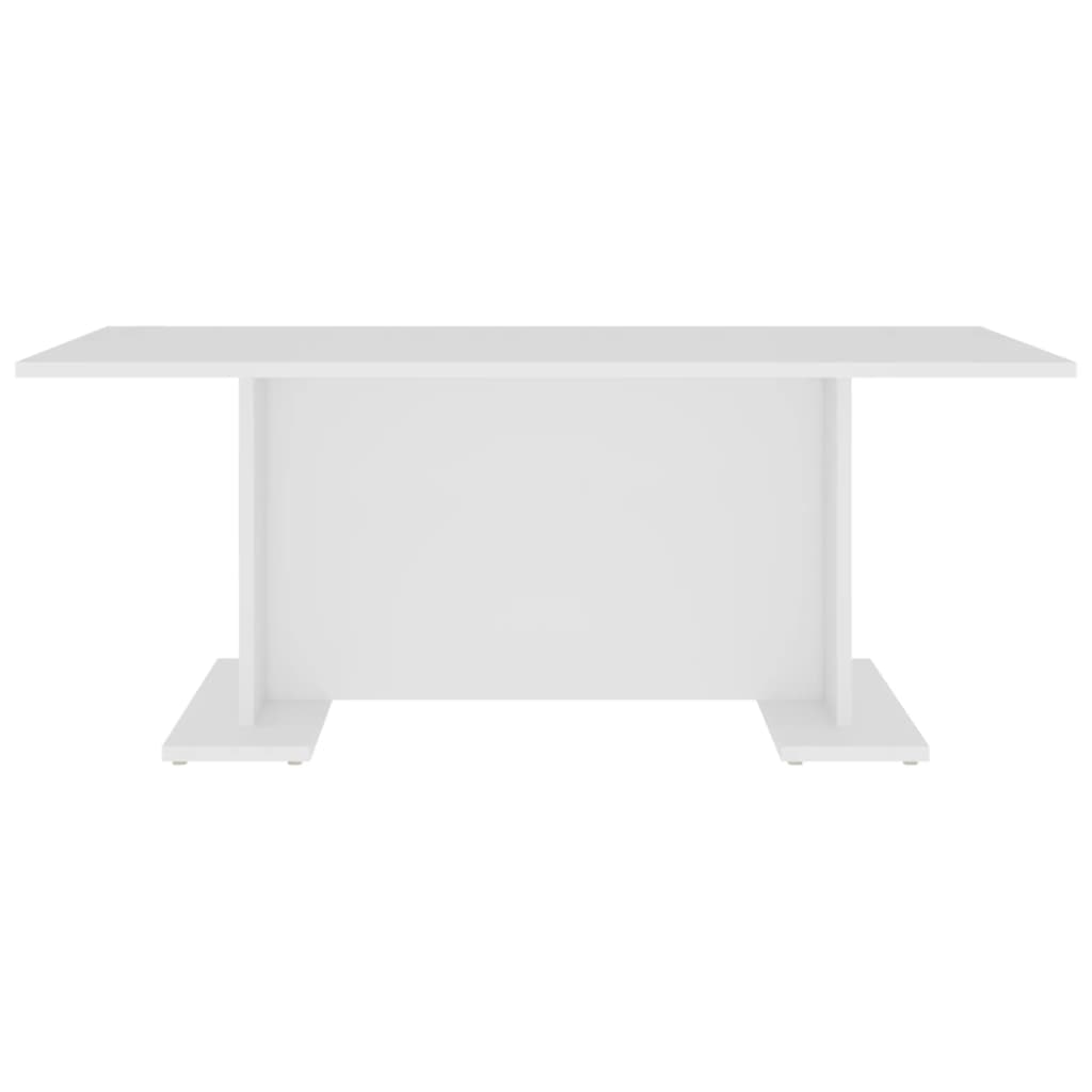 Mesa de centro 103,5x60x40 cm contraplacado branco