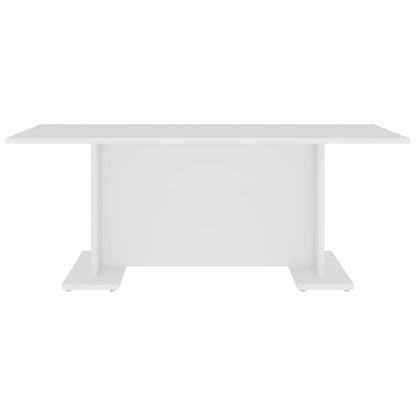 Mesa de centro 103,5x60x40 cm contraplacado branco