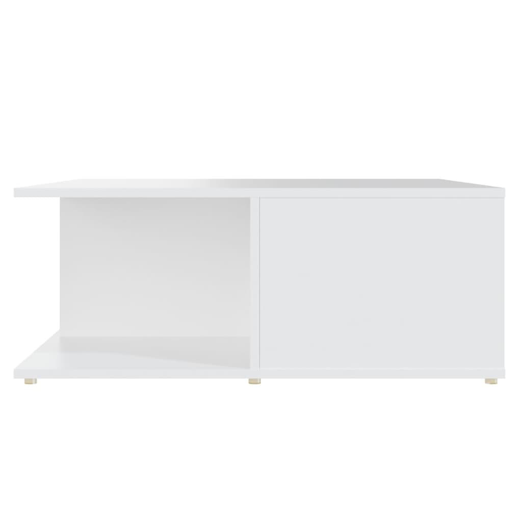 Mesa de centro 80x80x31 cm contraplacado branco