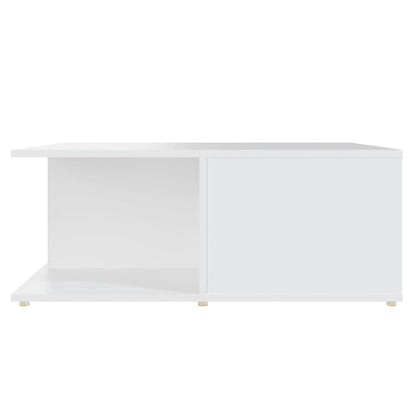 Mesa de centro 80x80x31 cm contraplacado branco