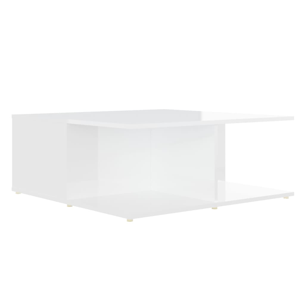 Mesa de centro 80x80x31 cm contraplacado branco