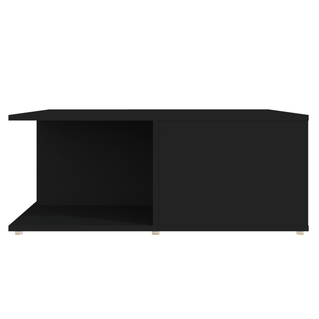 Mesa de centro 80x80x31 cm contraplacado preto