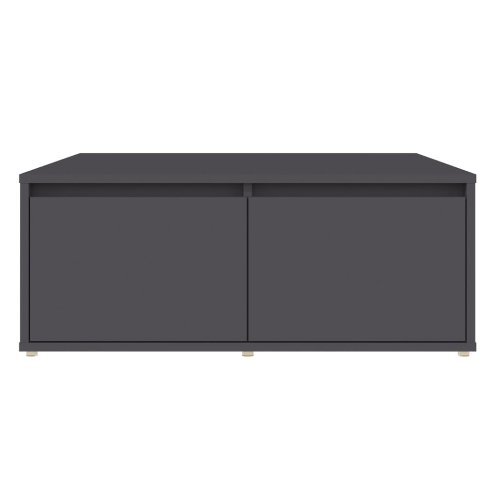 Mesa de Centro Vieira com 2 Gavetas - Cinzento - Design Nórdico