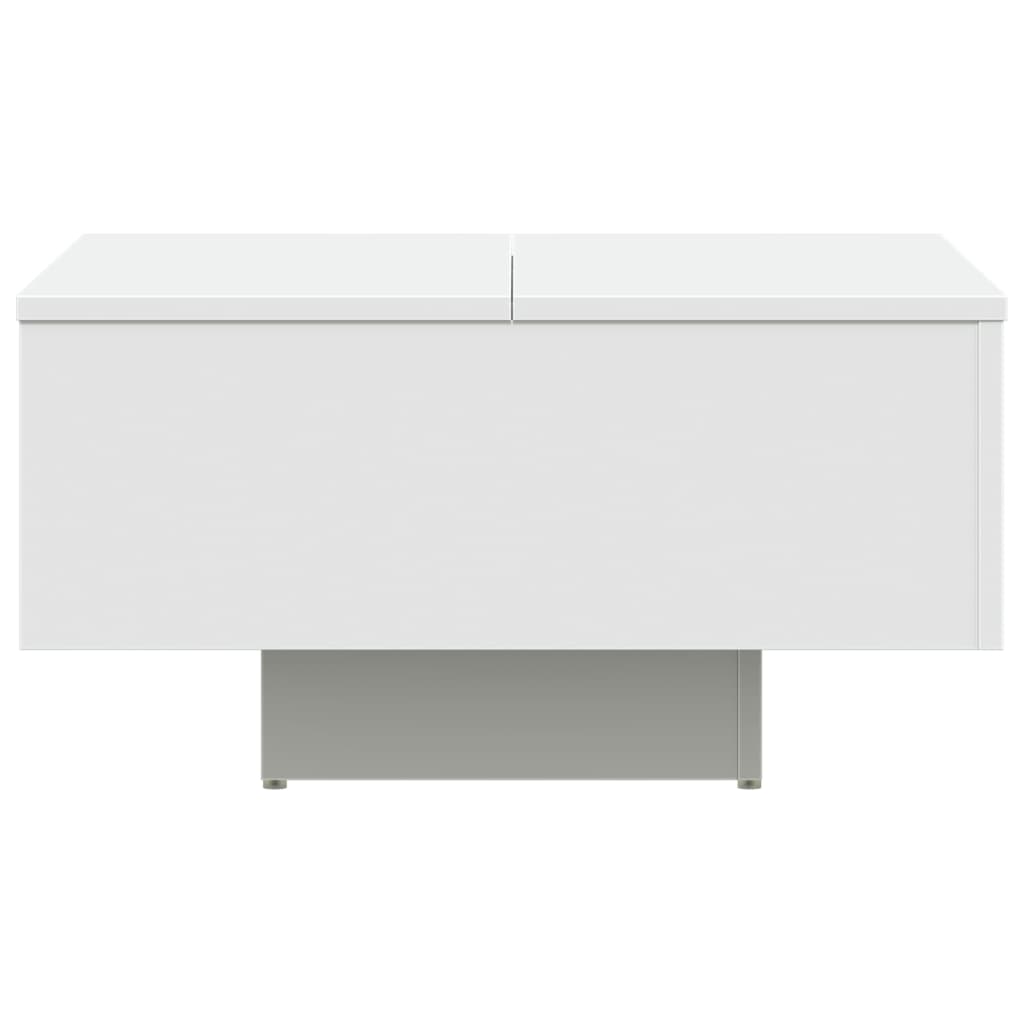 Mesa de centro 60x60x31,5 cm contraplacado branco