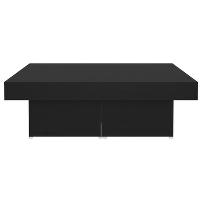 Mesa de centro 90x90x28 cm contraplacado preto