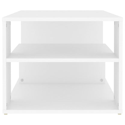 Mesa de centro 100x50x40 cm contraplacado branco