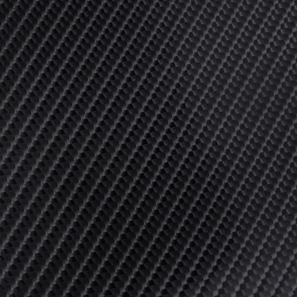 Películas para carro 2 pcs 100x150 cm + 50x150 cm 4D preto