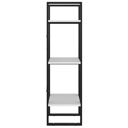 Estante c/ 3 prateleiras 40x30x105 cm contraplacado branco