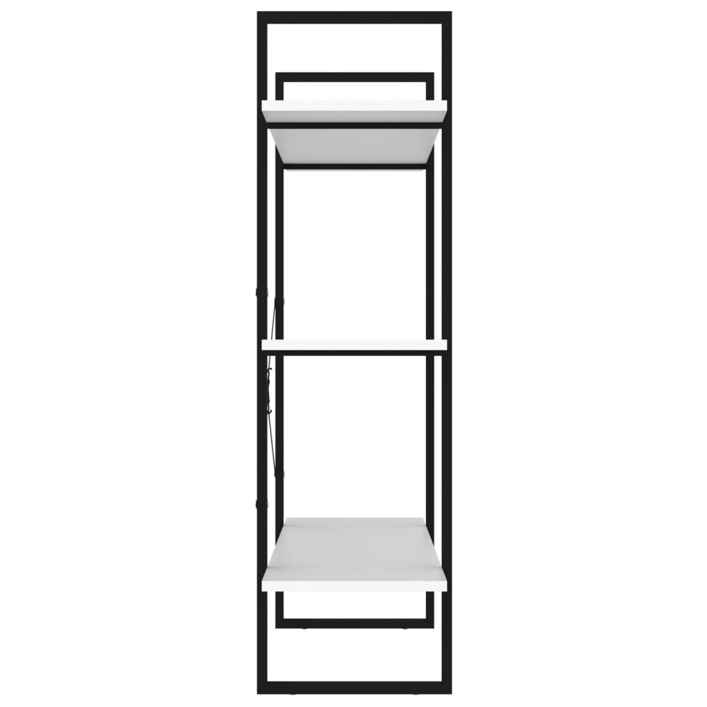 Estante 100x30x105 cm contraplacado branco