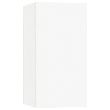 Móveis de TV 7 pcs 30,5x30x60 cm contraplacado branco