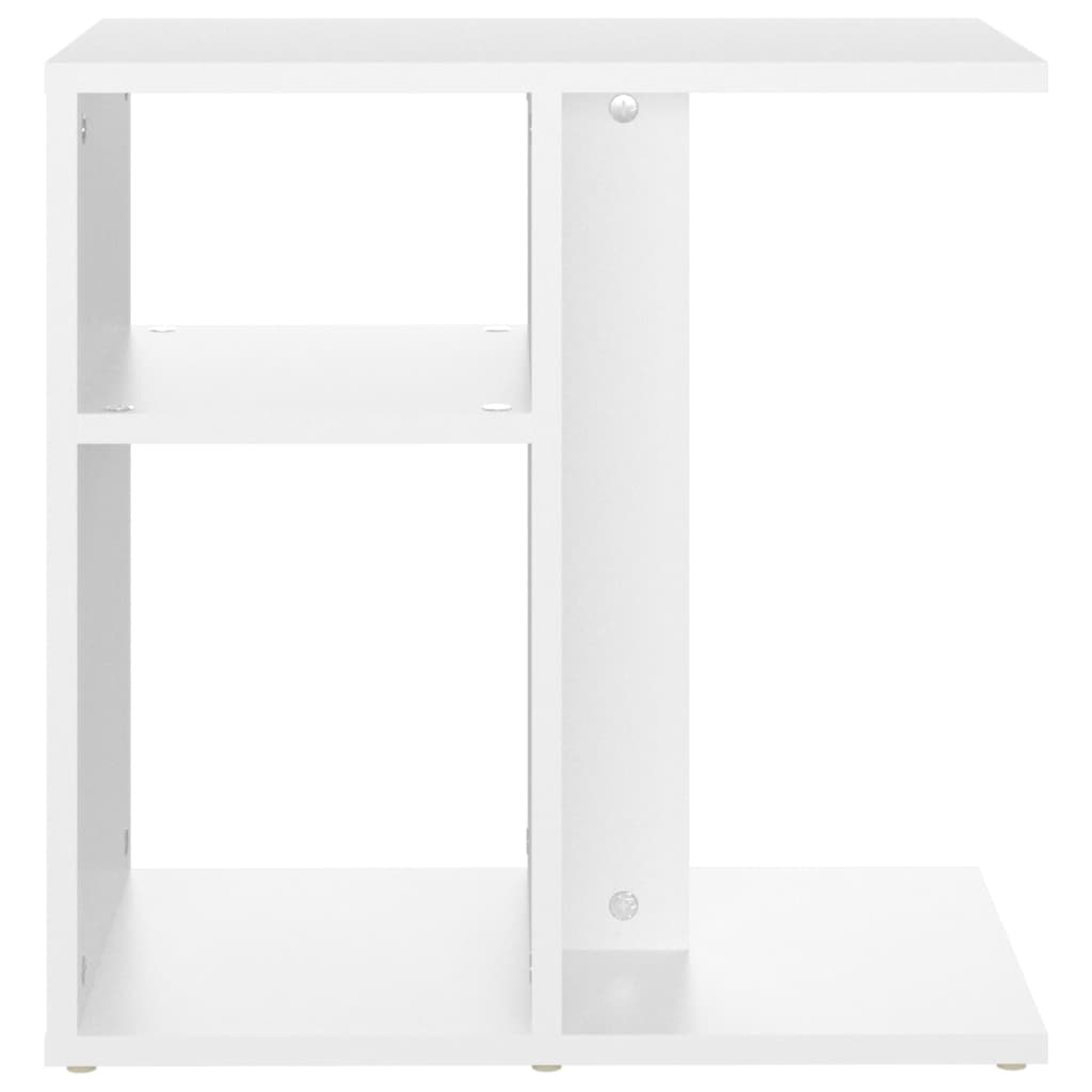 Mesa de apoio 50x30x50 cm contraplacado branco