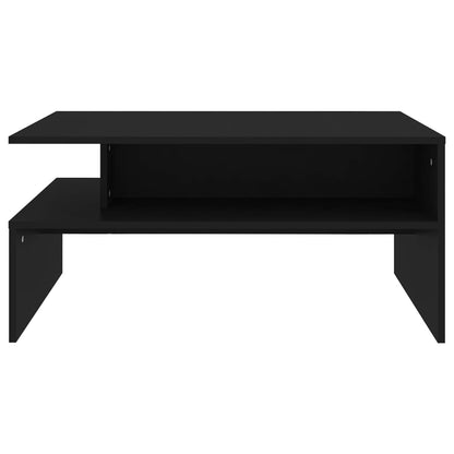 Mesa de centro 90x60x42,5 cm contraplacado preto