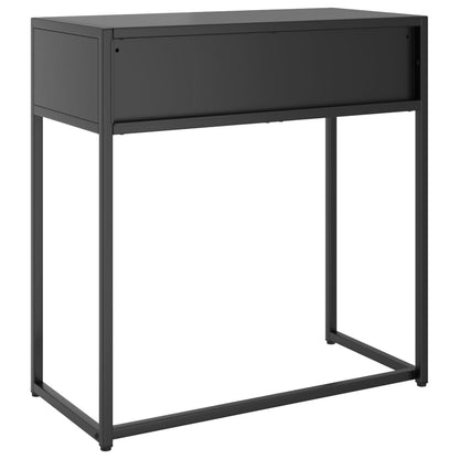 Mesa consola 72x35x75 cm aço antracite