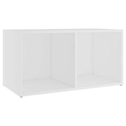 Móveis de TV 2 pcs 72x35x36,5 cm contraplacado branco