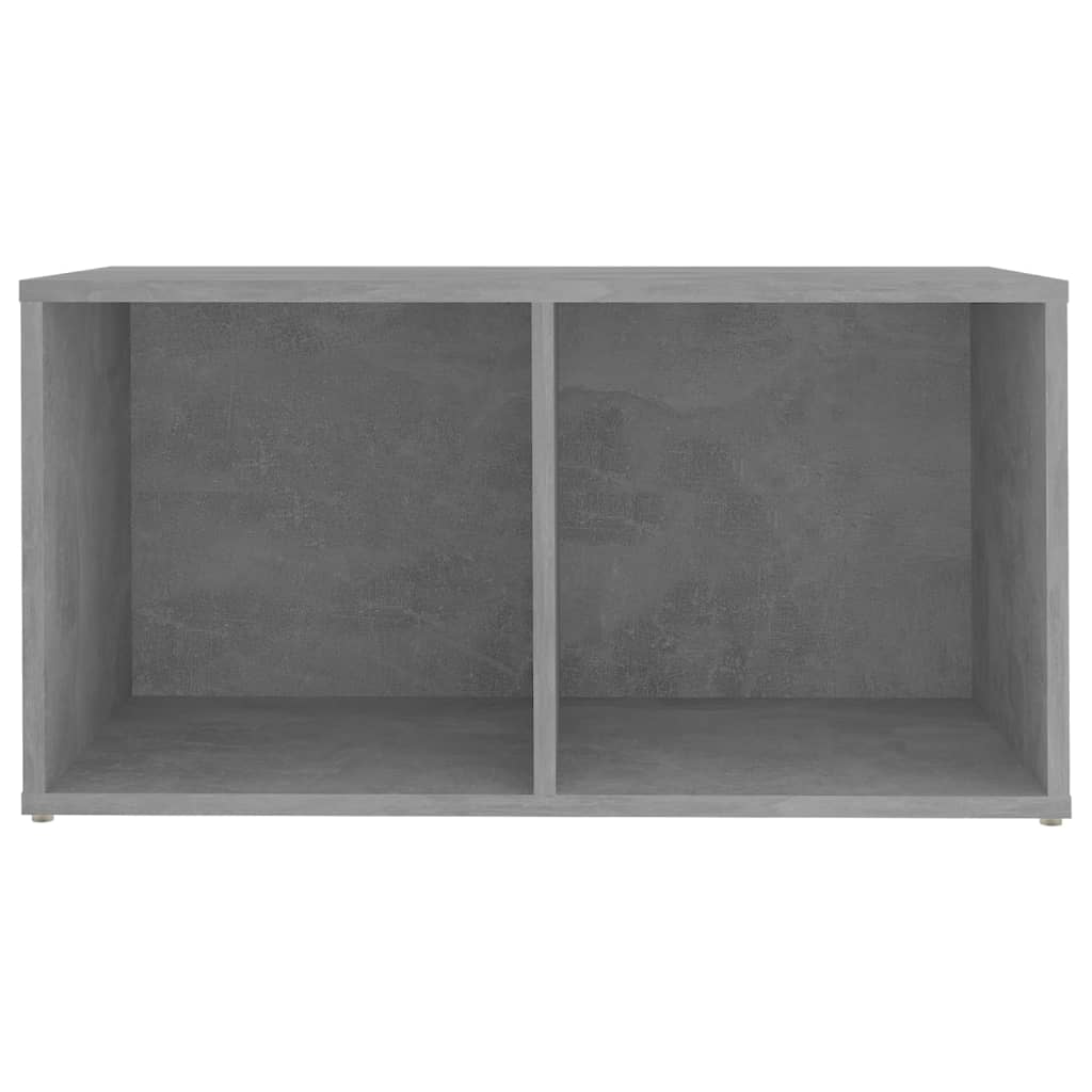 Móveis de TV 4 pcs 72x35x36,5 cm contraplacado cinzento cimento