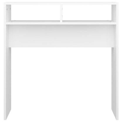 Consola de Entrada Raira - 78 x 30 x 80 cm- Cor Branco - Design Minimalista