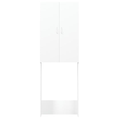 Armário máquina de lavar roupa 64x25,5x190 cm branco