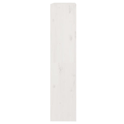 Estante/divisória 80x30x135,5 cm madeira de pinho maciça branco