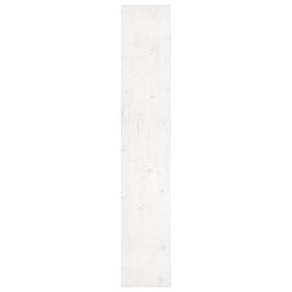 Estante/divisória 80x30x167,4 cm madeira de pinho maciça branco