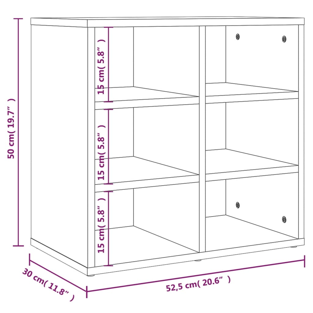 Sapateira 52,5x30x50 cm branco