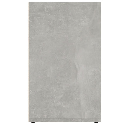 Sapateira 2 pcs 52,5x30x50 cm Concreto Cinza