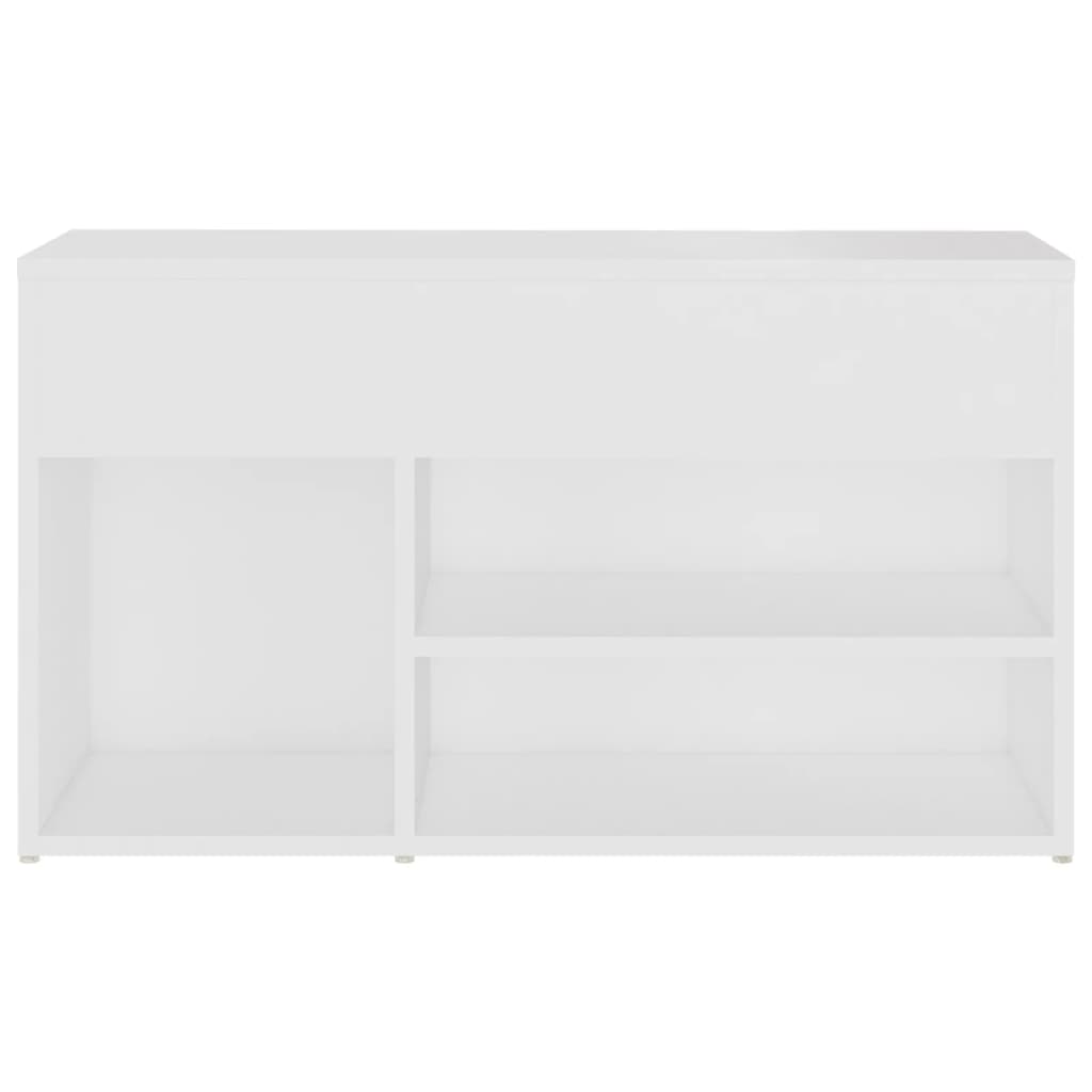 Banco sapateira 80x30x45 cm contraplacado branco