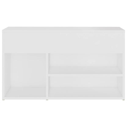 Banco sapateira 80x30x45 cm contraplacado branco