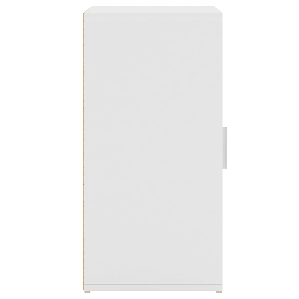 Sapateiras 2 pcs 32x35x70 cm contraplacado branco