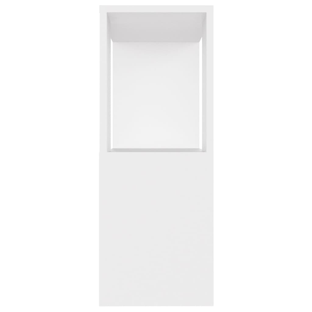 Mesa de Apoio 80x24x63 cm contraplacado branco