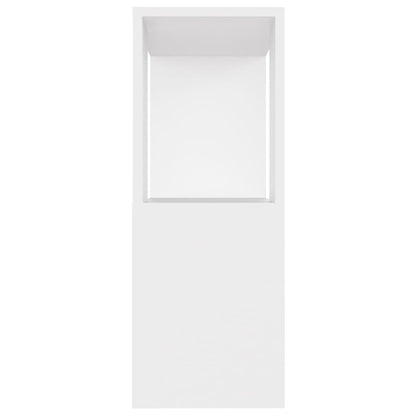 Mesa de Apoio 80x24x63 cm contraplacado branco