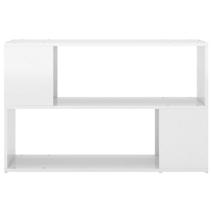 Estante 100x24x63 cm contraplacado branco brilhante