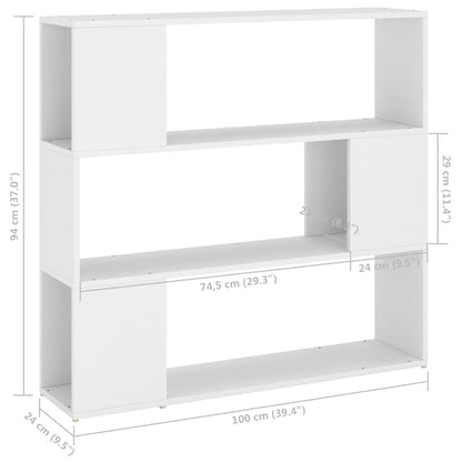 Estante/divisória 100x24x94 cm branco