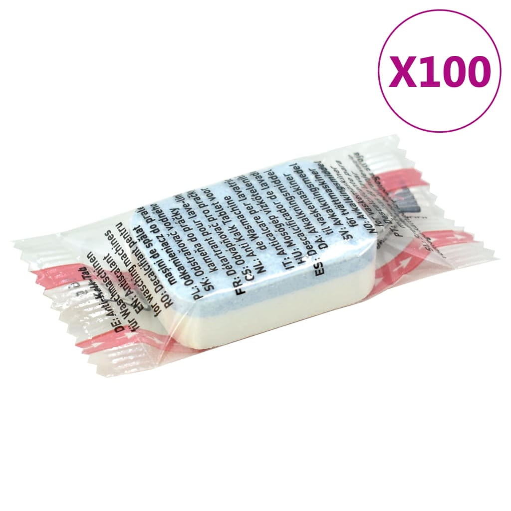 Pastilhas para máquina de lavar roupa 100 pcs