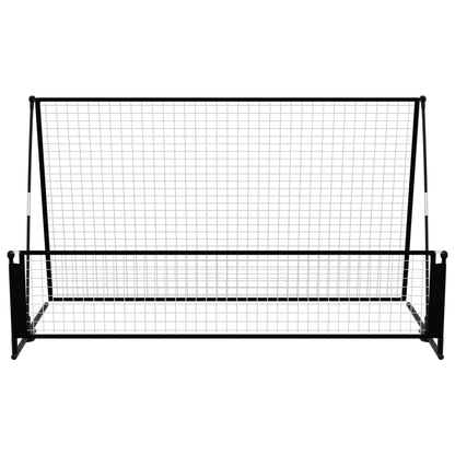 Baliza de futebol com ressalto 2 em 1 202x104x120 cm aço