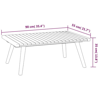 7 pcs conjunto lounge de jardim c/ almofadões acácia maciça