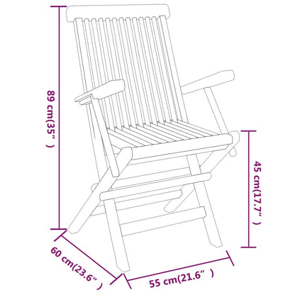 3 pcs conjunto de jantar para jardim madeira de teca maciça