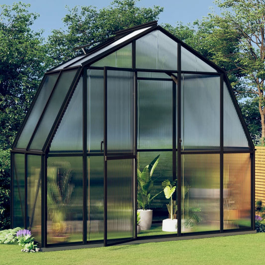 Estufa GreenHouse com Base - 3,3 m² - Estrutura em Aluminio e Aço