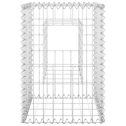 Poste/cesto gabião 40x40x60 cm ferro